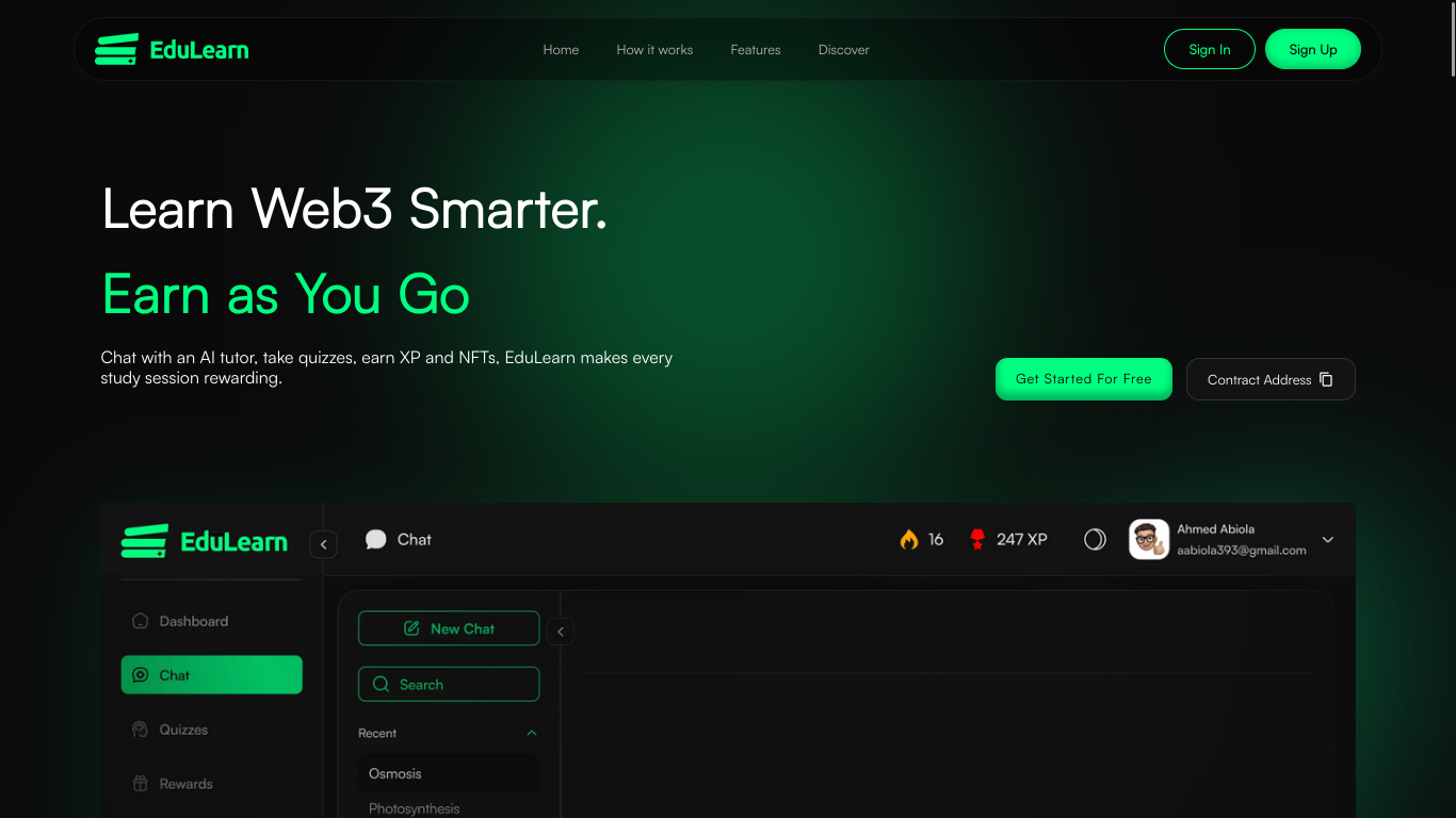 Building EduLearn A Next.js Web3